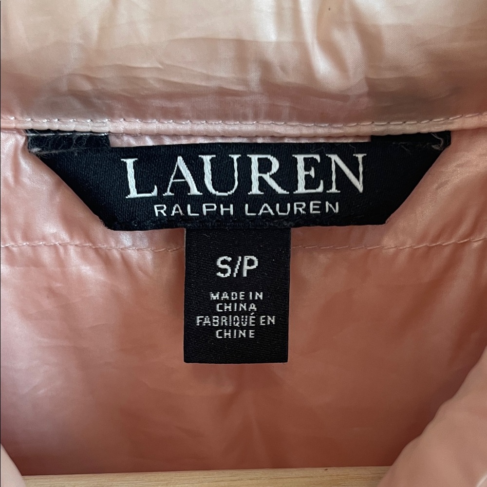 Polo by Ralph Lauren Light Pink Puffer Jacket - Picture 4 of 9